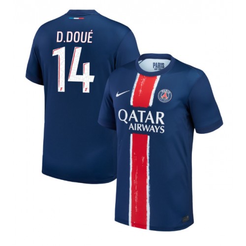 Pánský Fotbalový dres Paris Saint-Germain Desire Doue #14 2024-25 Domácí Krátký Rukáv